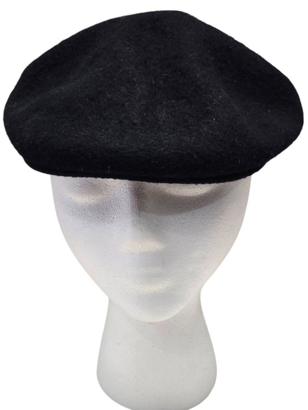 Vintage Harley Davidson Clothes Cabbie Hat Cap Newsboy Wool Embroidered Black SM